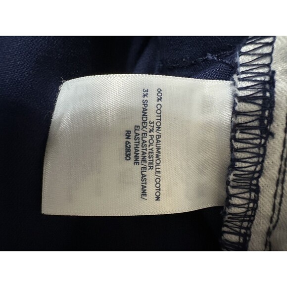 Lands' End Men's Straight Fit 5 Pocket Stretch Denim Jeans Blue Navy Size 38 - Picture 4 of 4